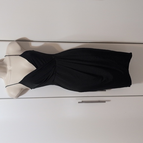 Mezzanine Formal/ Casual Classic Strap long Black Dress Size Small - Picture 1 of 9